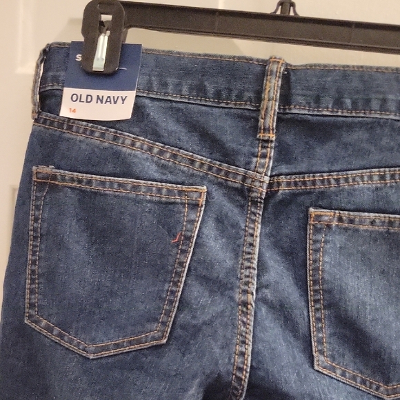 Old Navy Kids Blue Jeans - Picture 2 of 4